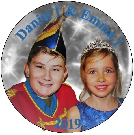Kinderprinzenpaar Daniel I. und Emma I. 2018/19