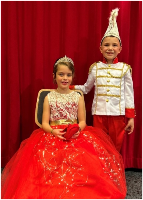 Kinderprinzenpaar Noah I. und Emma II. 2023/24
