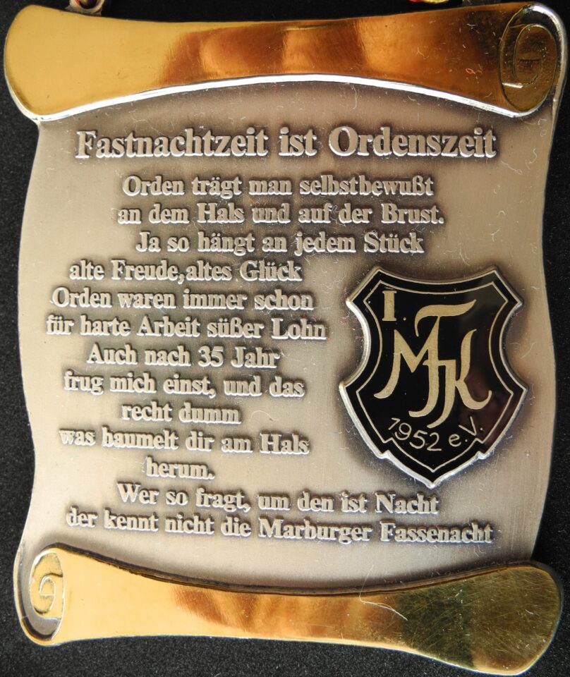 Kampagnenorden 1.MFK 1987